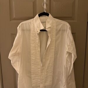 80’s Dior Elegant Cream Dress Shirt